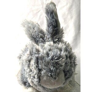 Dan Dee Collectors Choice Plush Gray Bunny Rabbit 14”  Polyester Fiber Stuffy